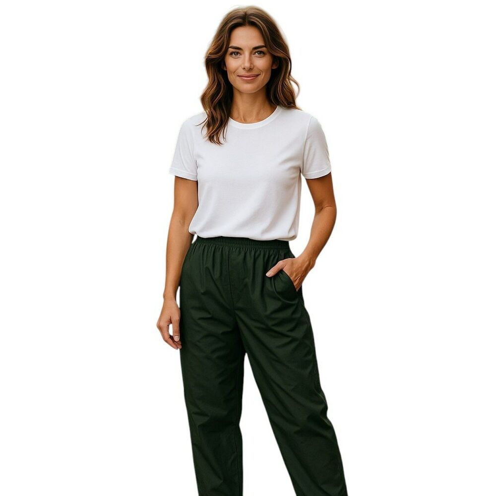 Fundamentals Scrub Pants Women's XL Bottoms Nurse Medical Uniform Green #424